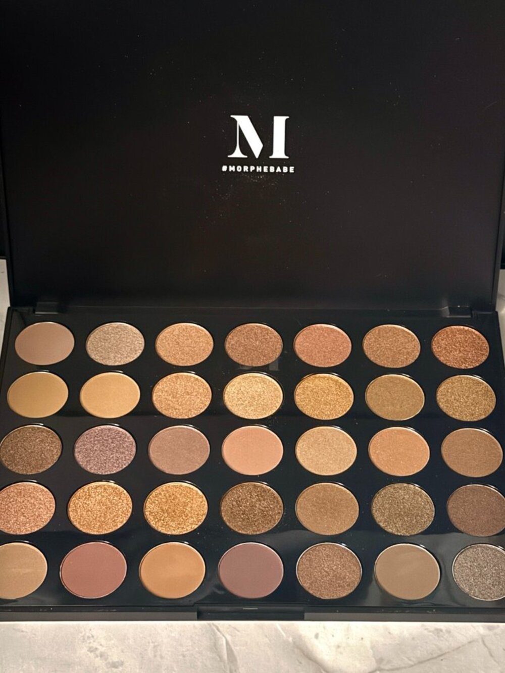 Morphe 35T Dope Taupe Eyeshadow Palette NWOB